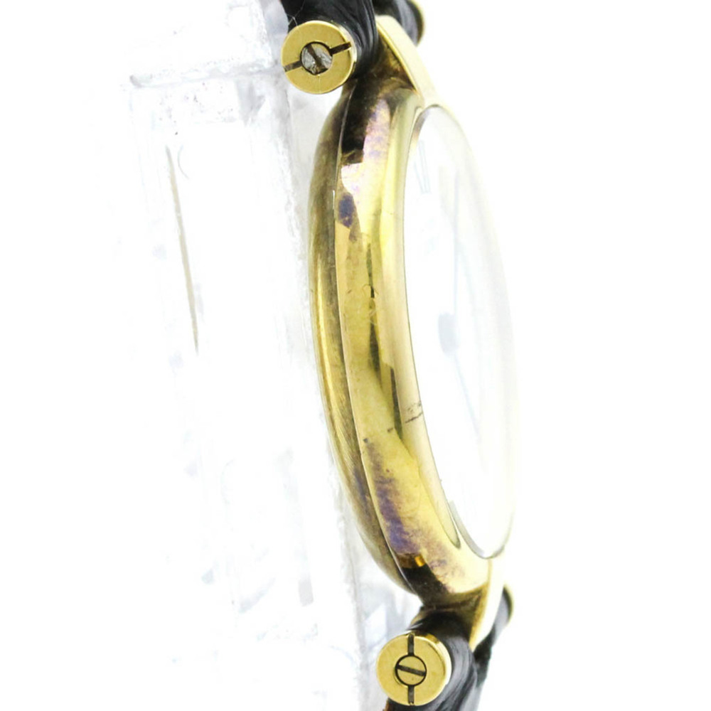CARTIER Must Vendome Vermeil Gold Plated Quartz Ladies Watch W1006554 - Picture 8 of 8